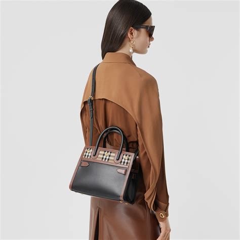 burberry mini title satchel.